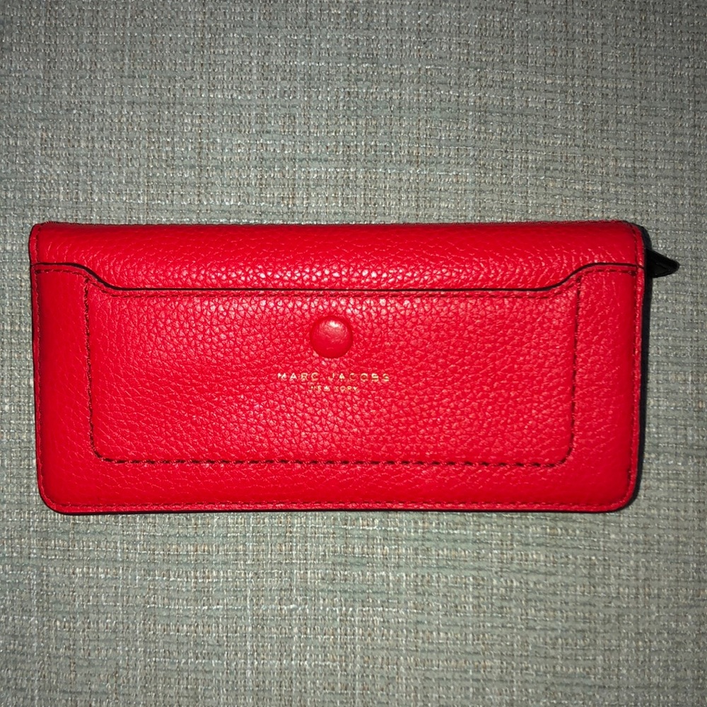 Authentic Red Marc Jacobs Wallet